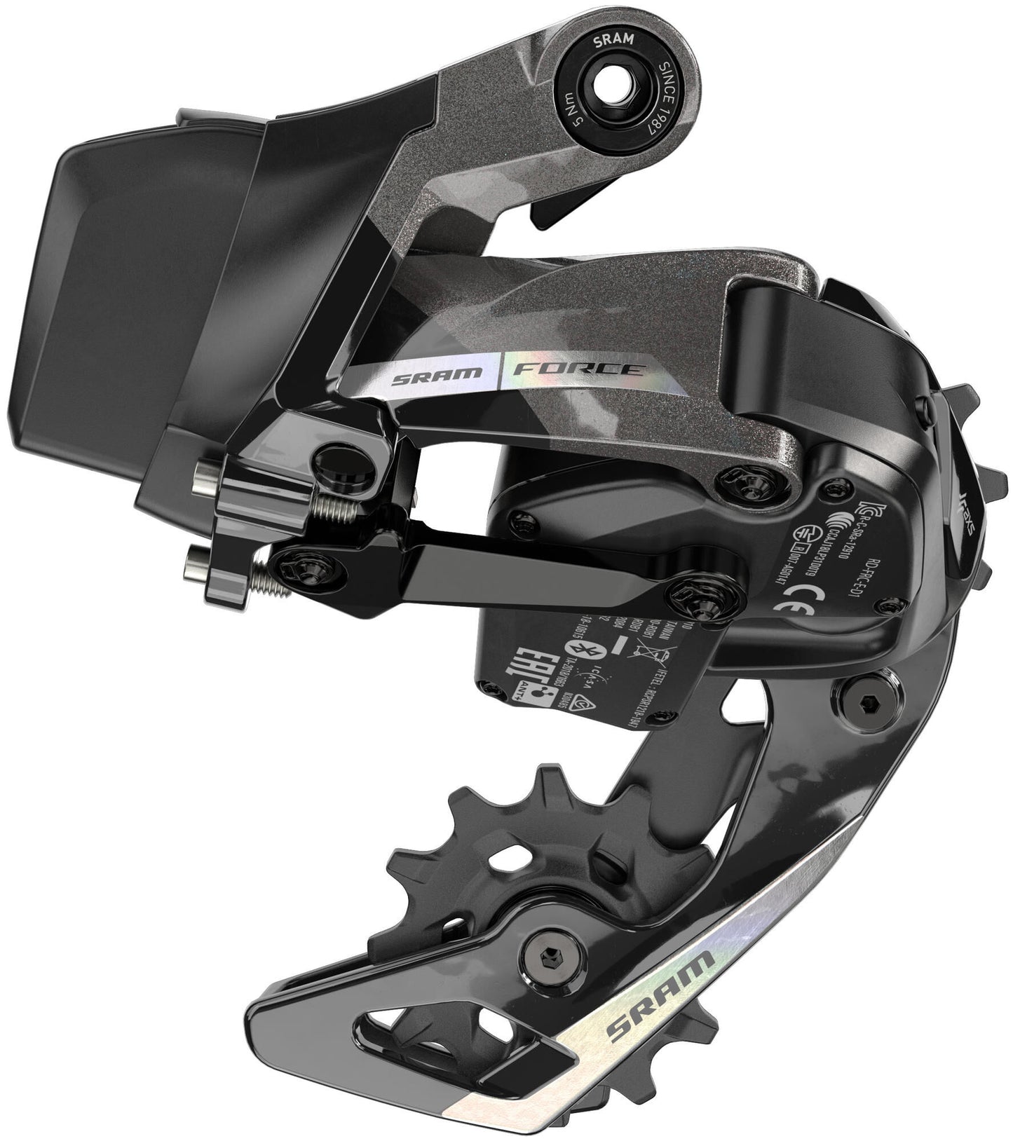 Deragliatore posteriore Sram Force Axs. Asce Force 12sp grigie