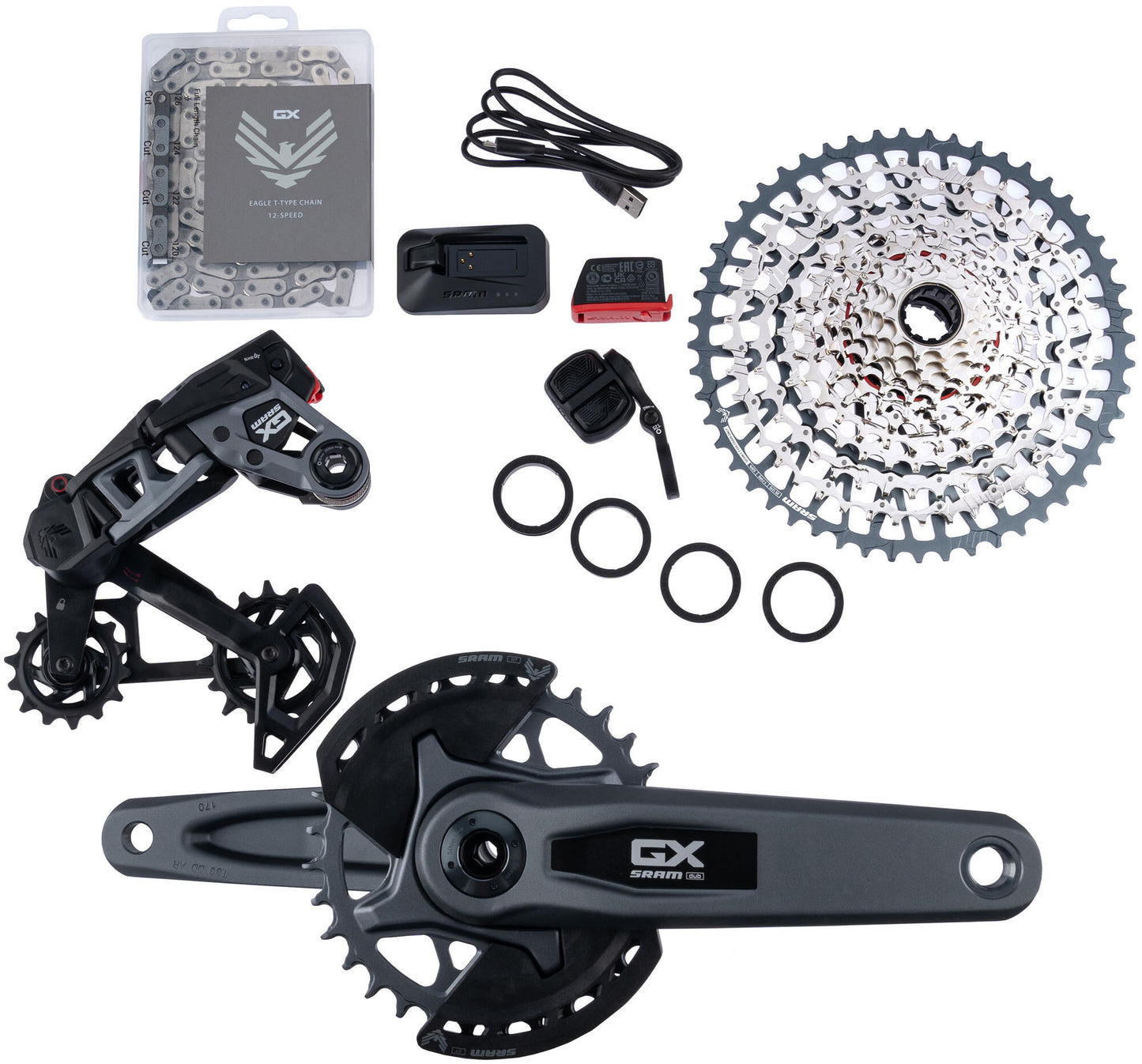 Sram shift.group GX Eagle Axs Trans.170mm