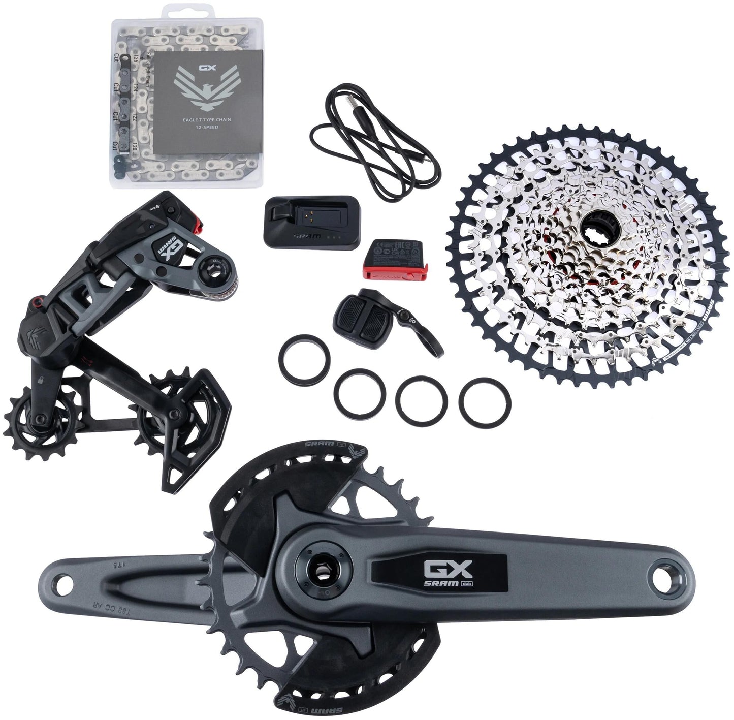 Sram shift.group gx eagle axs trans. 175 mm