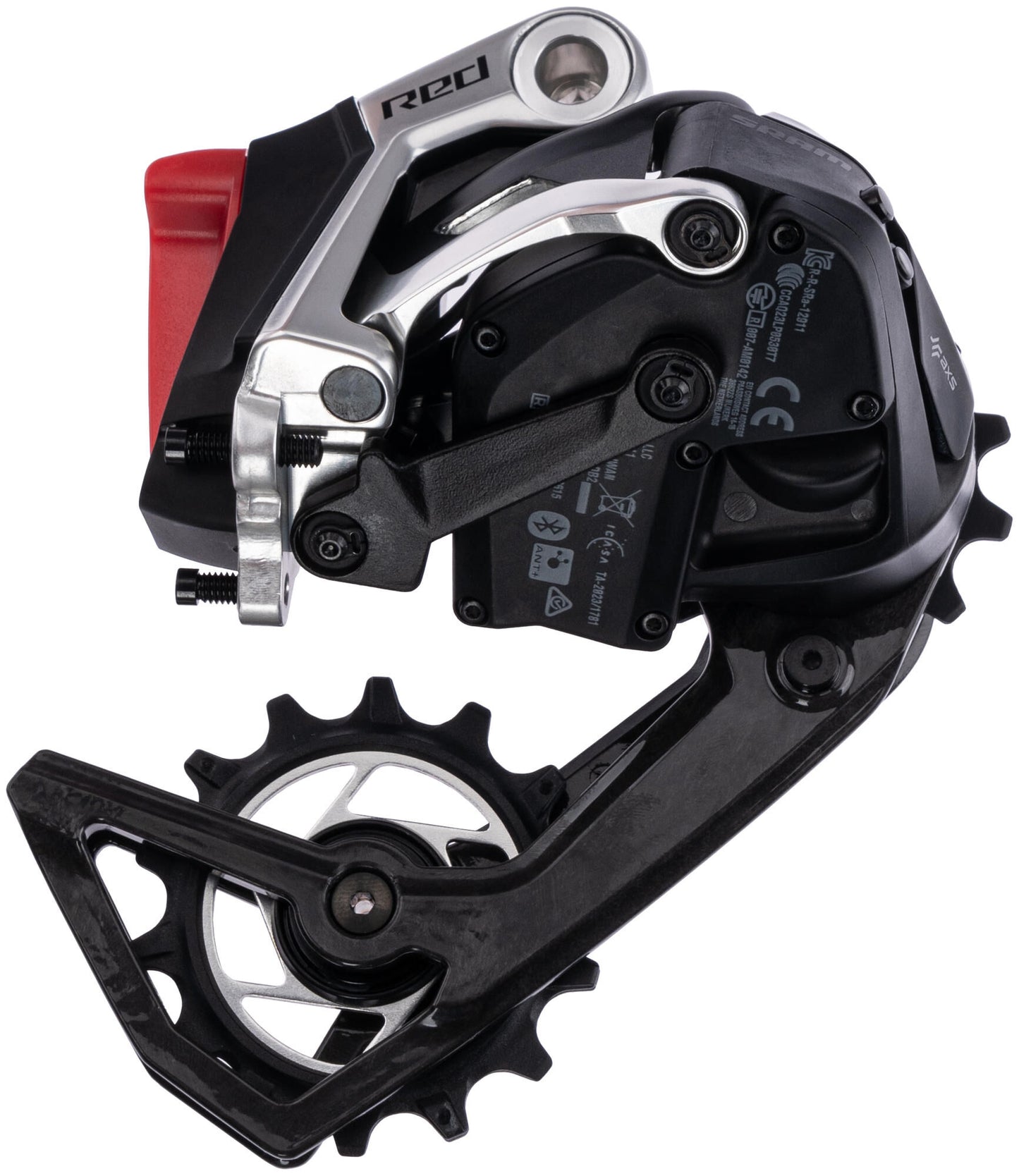 Derail posteriore SRAM. AXS E1 10-28 36T