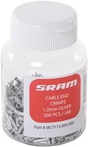 Caps di fine SRAM F.1.2mm cabina. 500pcs