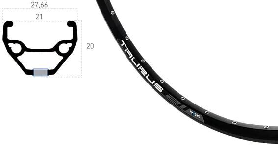 Ryde Rim Taurus 21 DV 21-584 32H B