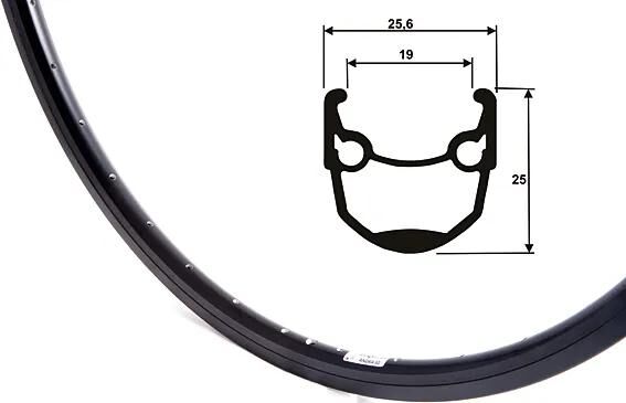 Ryde Rim Andra 10 19-622 36h nero