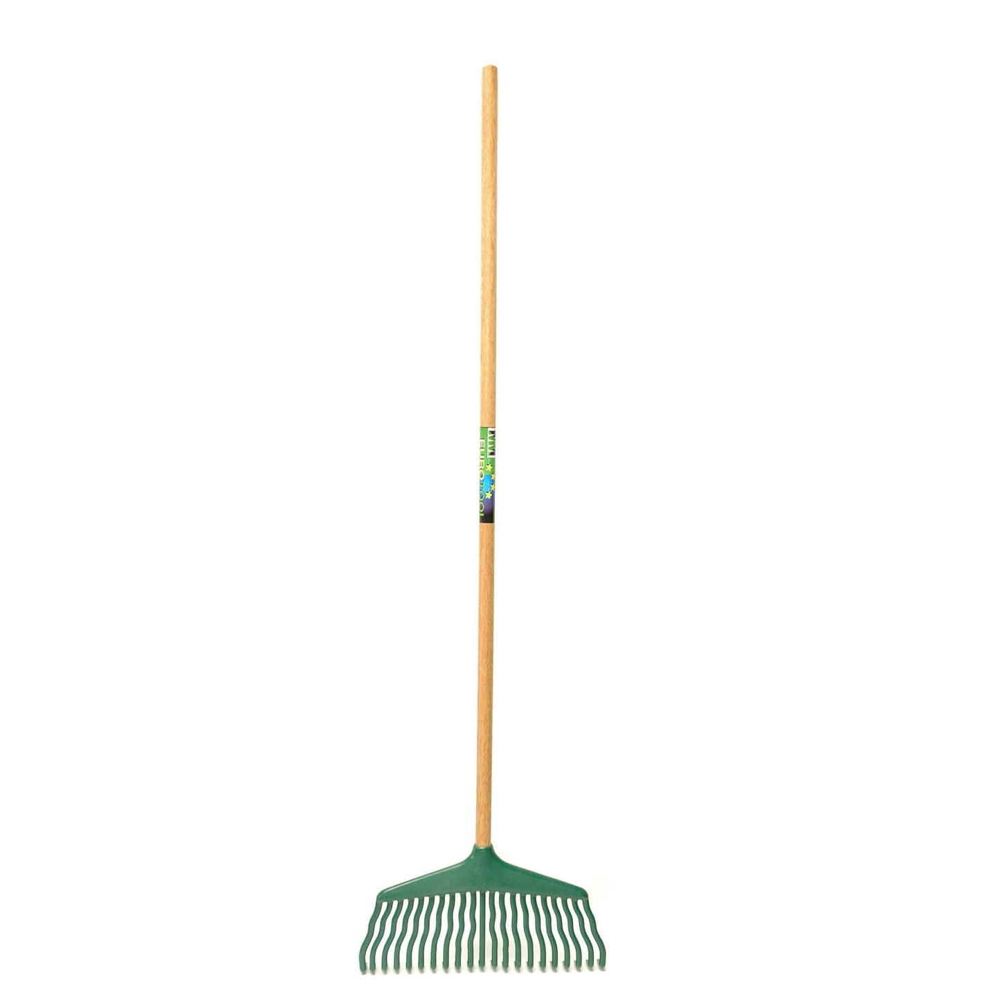 Rastrello da giardino mm eurotool mm plastica con manico 130 cm