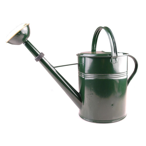 Regadera pulverizador latón lacado verde 9l
