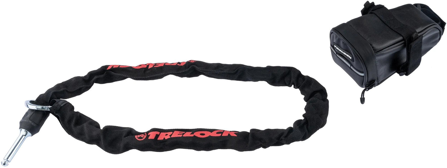 Trelock cadena enchufable zr 355 cadena enchufable zr 355 100cm + alforja