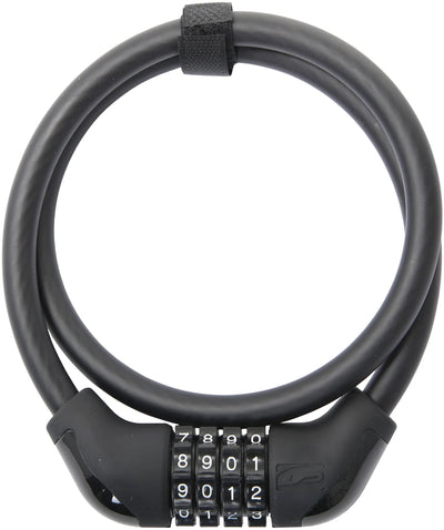 Contec cijfer-kabelslot powerloc ct comb.cab.lock powerloc 12mm x 85cm black