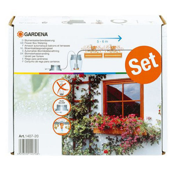 Set di giardina per spruzzatura di fiori completamente automatici