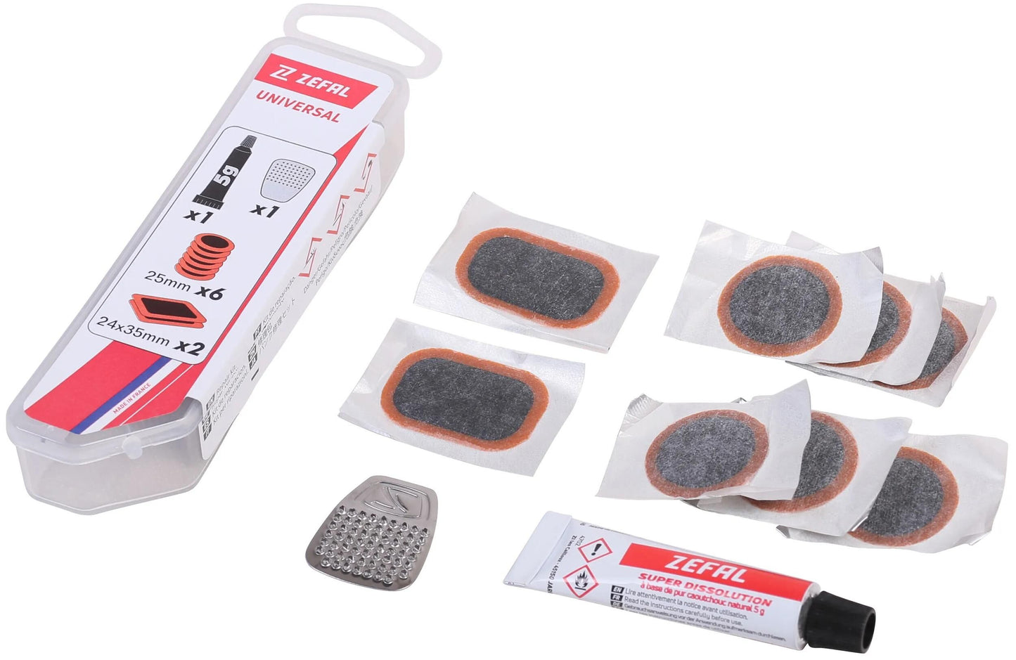 Kit de reparación de Zfal negro