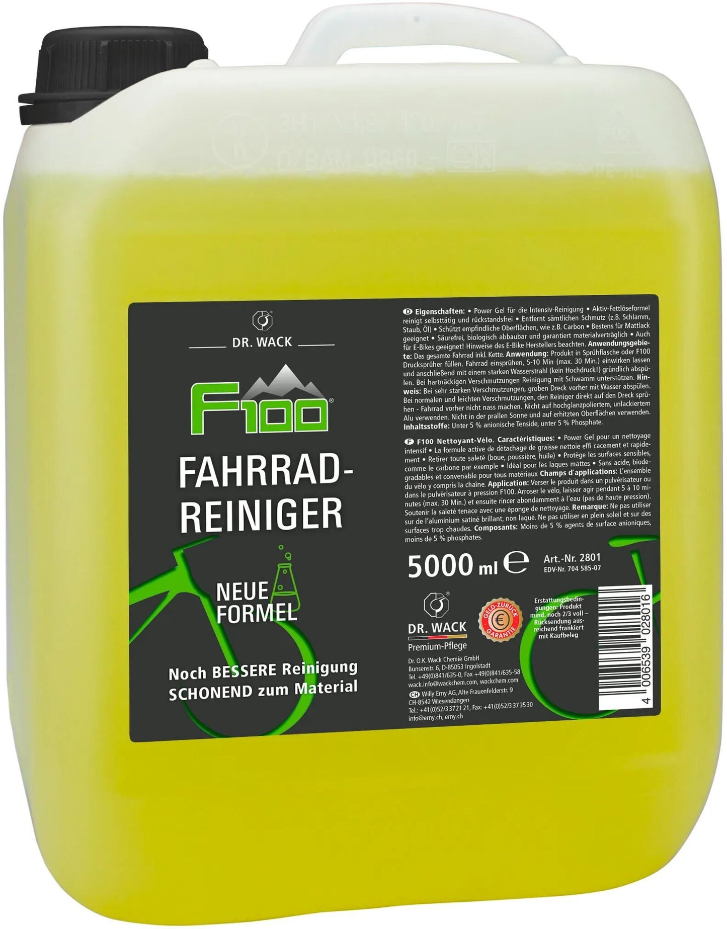 Dr. Wack Dr. Wack F100 Cleaner bici 5L