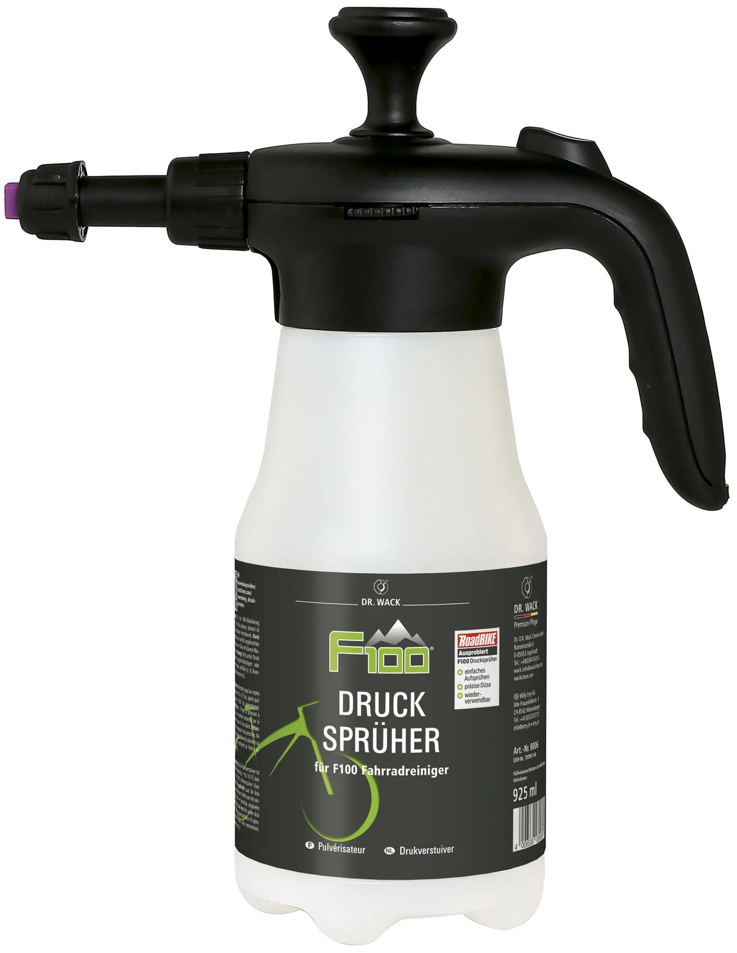 Dr. Wack Pres.Sprayer Dr. Wack F100 Empty, 925ml