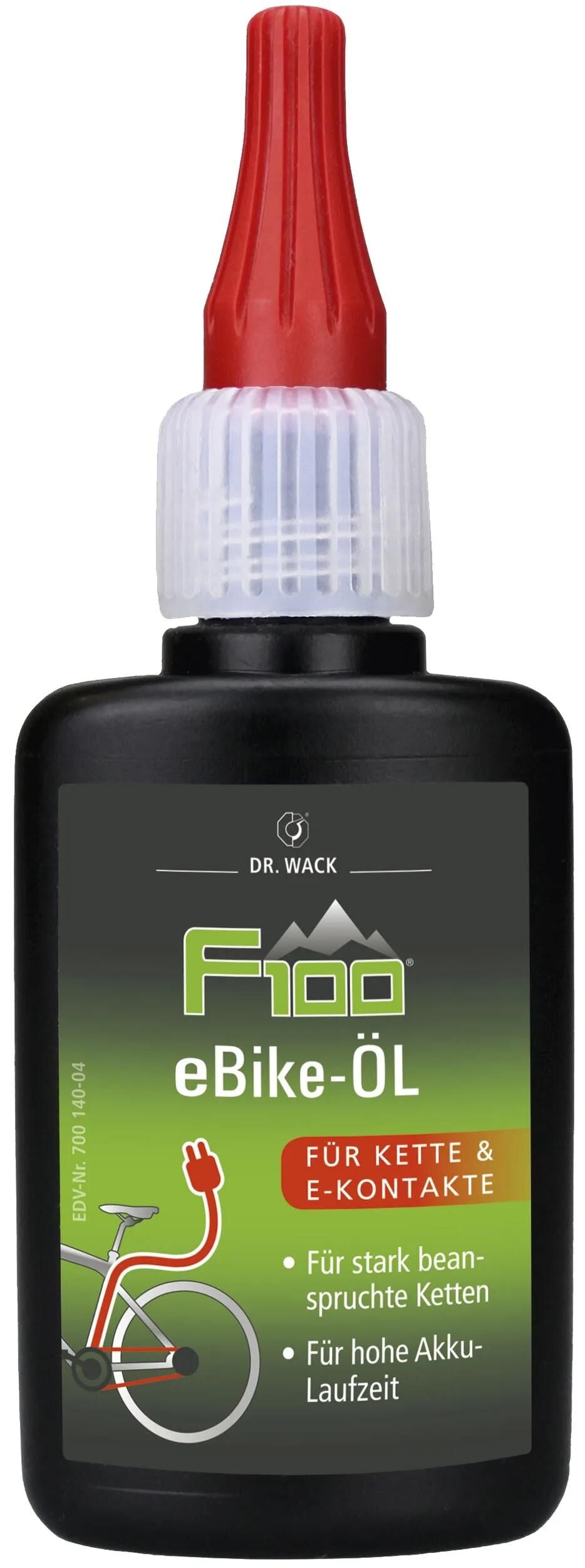 Dr. wack olie f100 ebike-öl chain oil dr.wack e-bike-oil 50ml