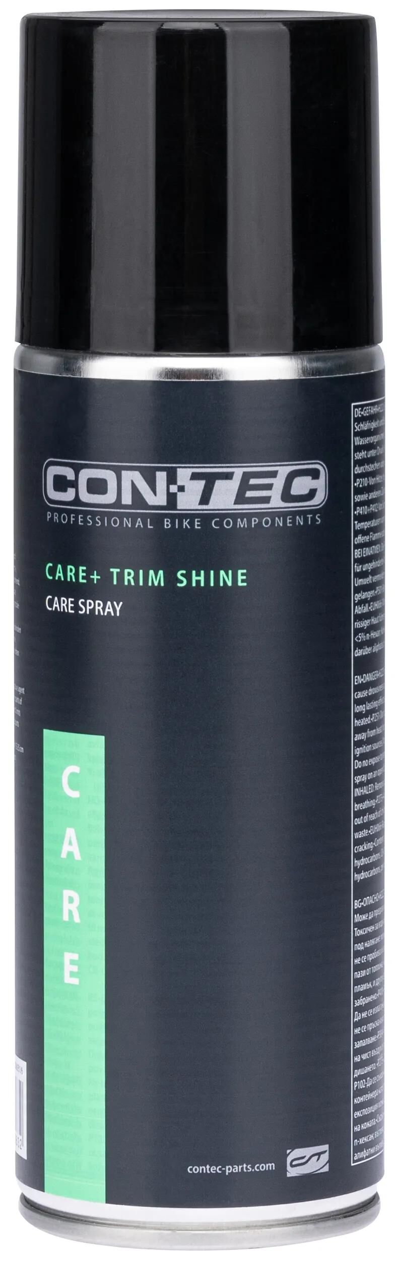 Cuidado de spray de mantenimiento contec+ brillo de recorte