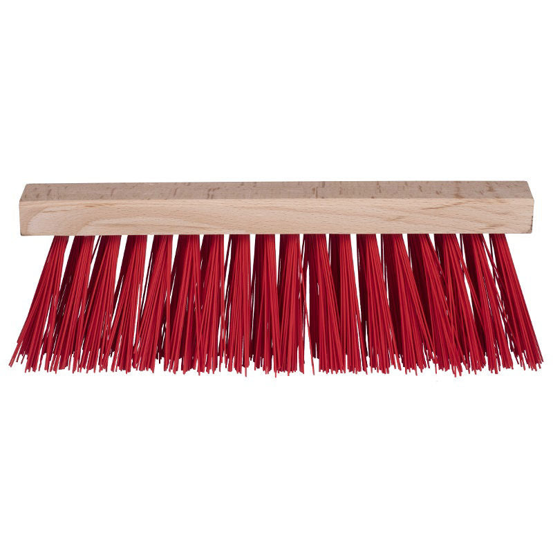 Escoba para juntas eurotool mm fibra sintética roja 2 hileras