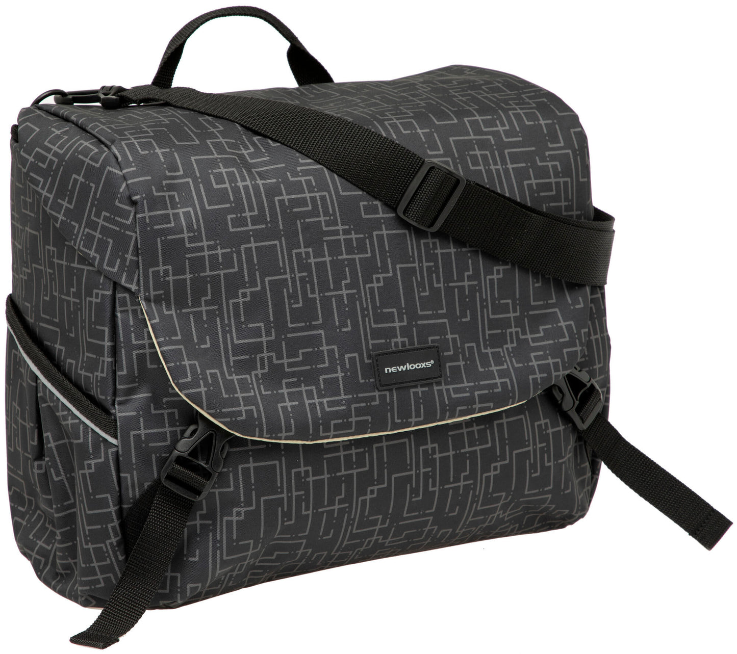 Bolsa de bicicleta Mondi Joy - Bolso de hombro espacioso y versátil - Repelente de agua - Ivy Black