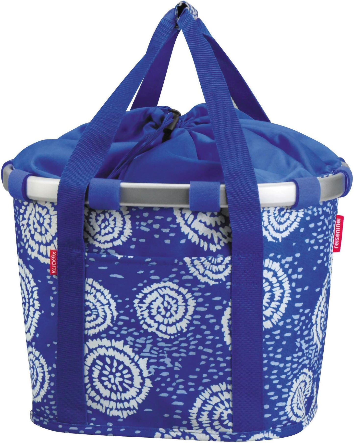 Rixen Kaul Shop.bag R K BiKebasket Batik Strong Blue