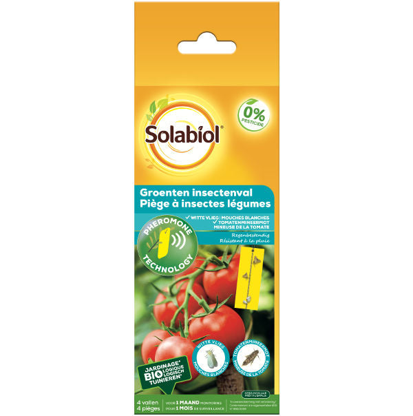 Solabiol Trappola a feromoni per insetti vegetali 4 pz