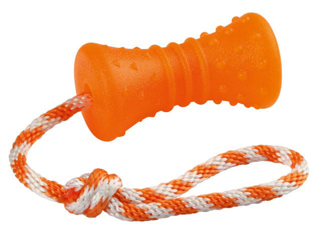 Hueso sobre cuerda 30cm toyfastic naranja 125x%c3%b87cm
