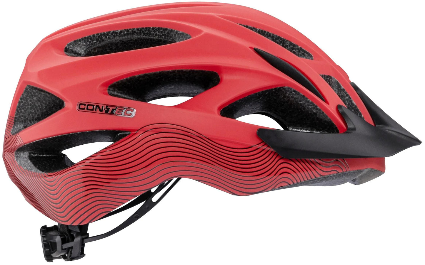 Contec Ct Helmets Laska Gr. S m mate rojo negro