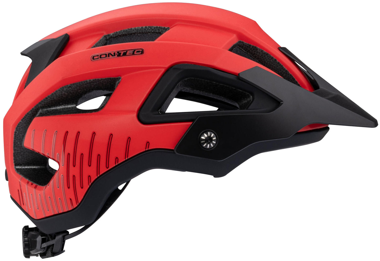 Contec Ct Helmets Katla Gr. L Matt rojo negro