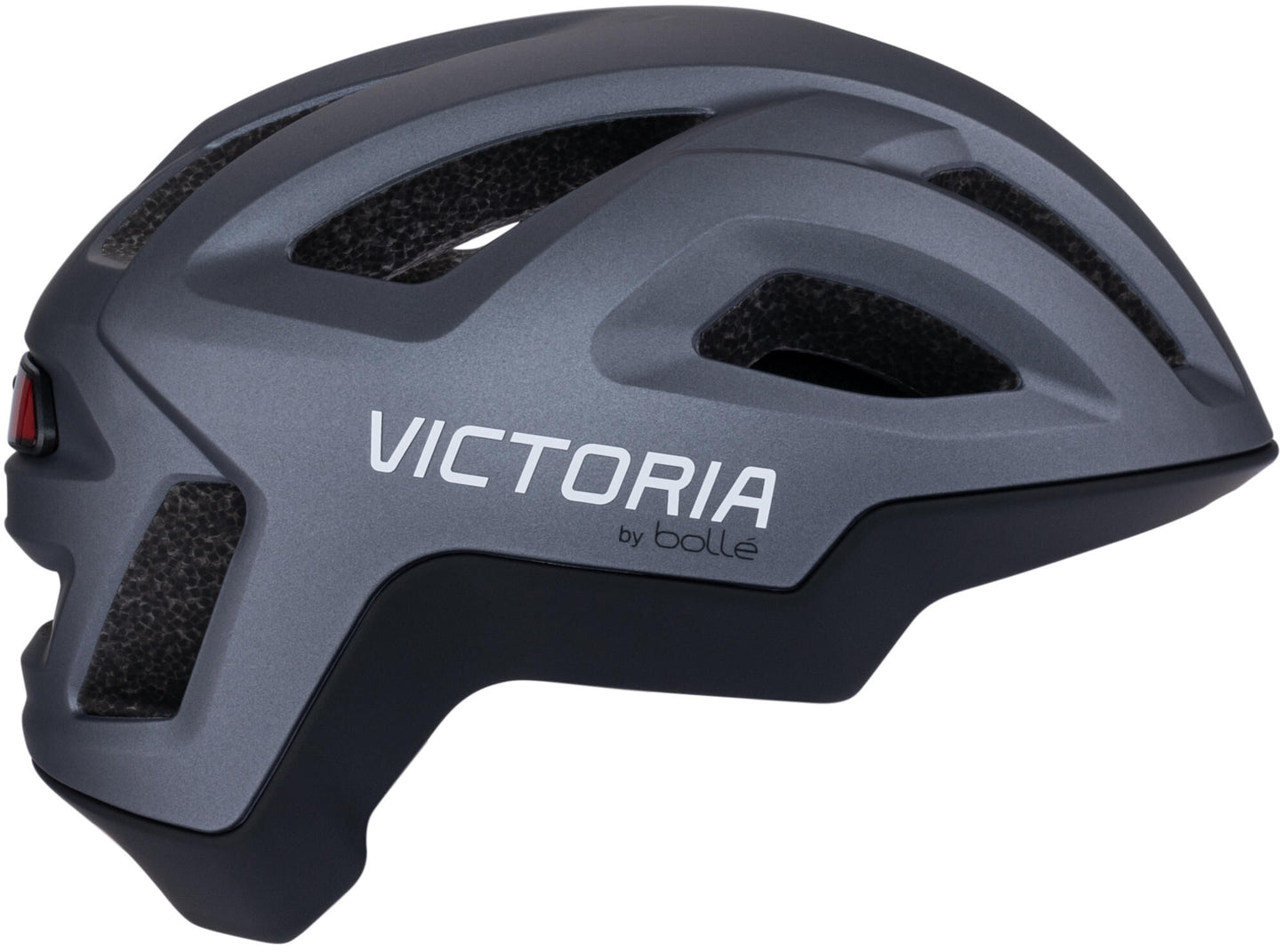Victoria Helmet Vict. React LED Tamaño m titanium mate