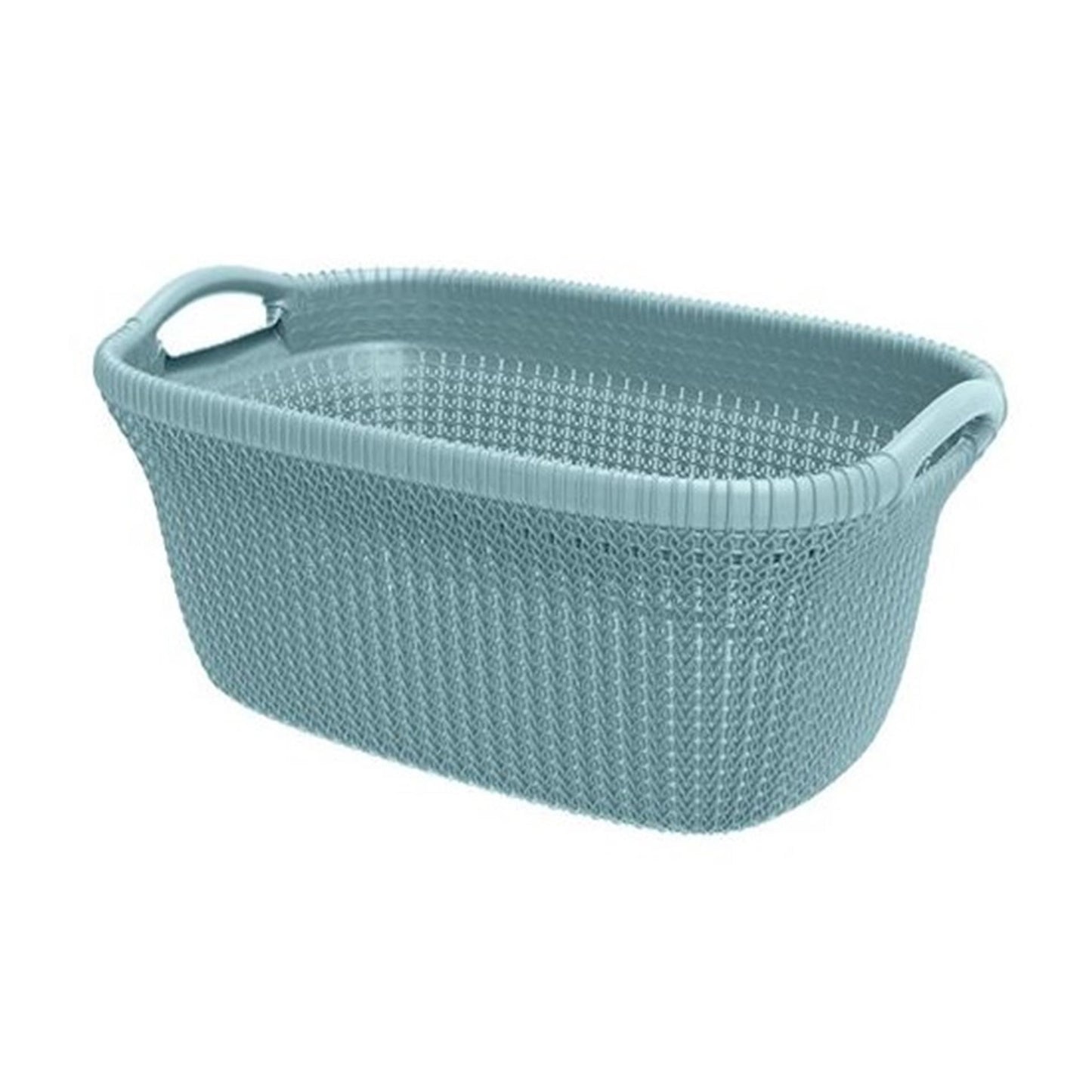 Curver Curver Curver Lavaundry Basket Knit 40 L Blu chiaro