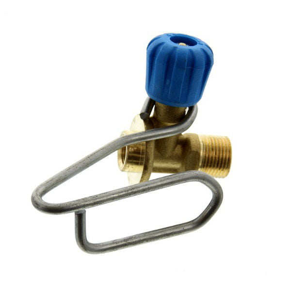 Grifo de gas para bidón de gas para depiladora de ubres