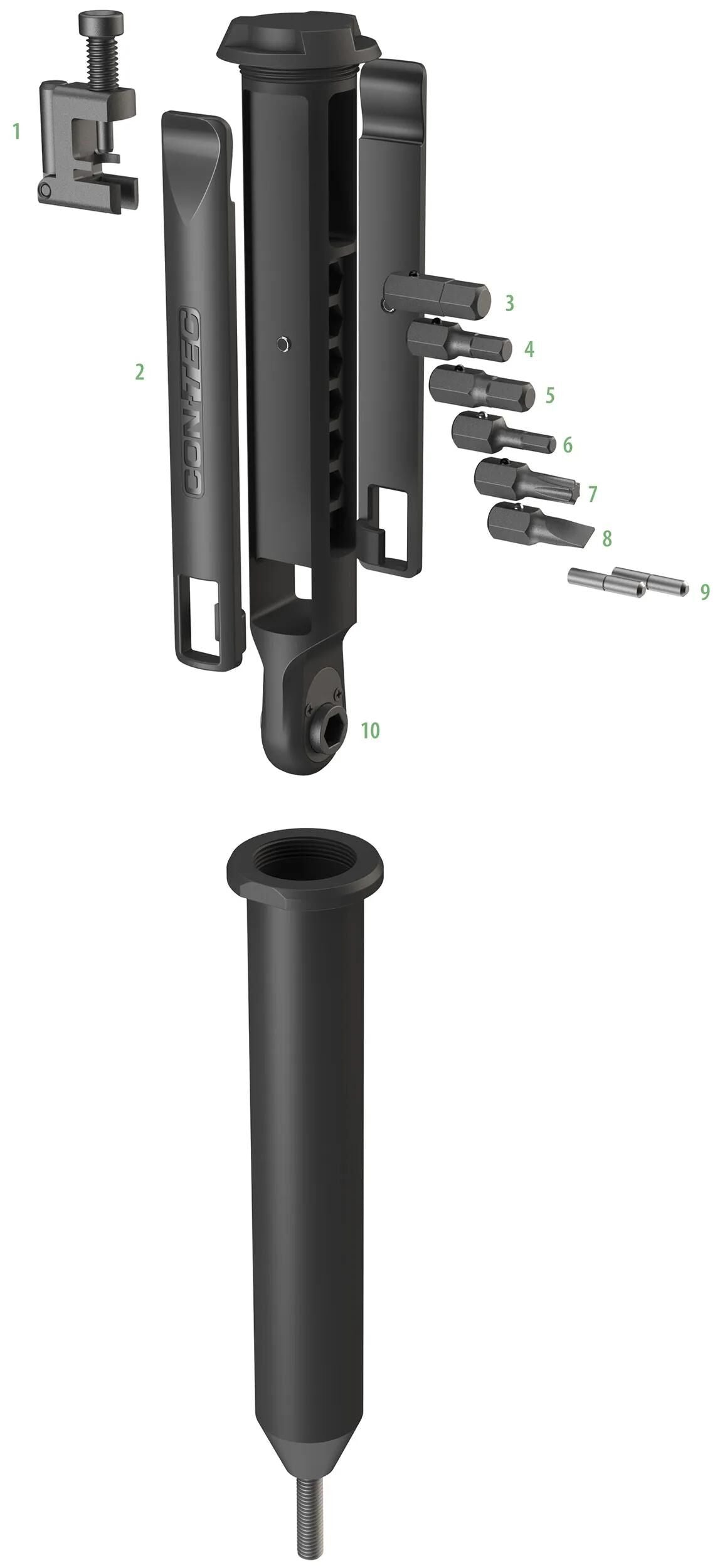 Contec CT MultiTool Treasure Fork 10 Funciones