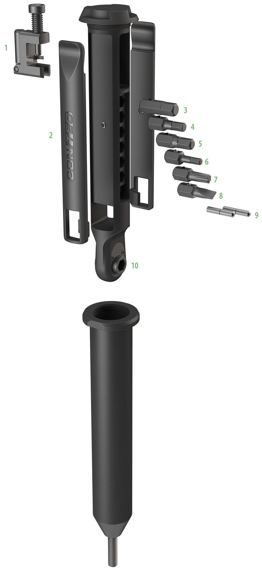 Contec CT MultitOol Treasure Fork 10 Funzioni