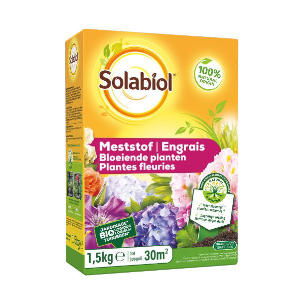 SBM Life Science Solabiol Fertilizer Penennials verdes, 1.5 kg