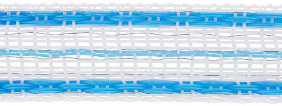 Ako nastro segnaletico platinumline 20 mm bianco-blu 200m