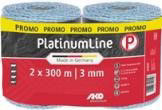 Ako Platinumline Litz WBL 2x 300m 6x 02 acciaio inossidabile 4x 025