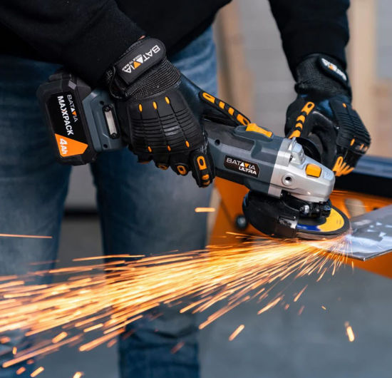 Smerigliatrice angolare a batteria Batavia maxxpack 18v corpo brushless da 125mm