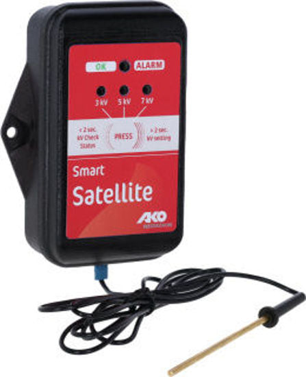 Comprobador inteligente de vallas y baterías Ako smartsatellite