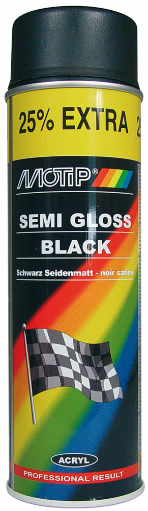Glande de seda negra, autobús 500 ml. Motip