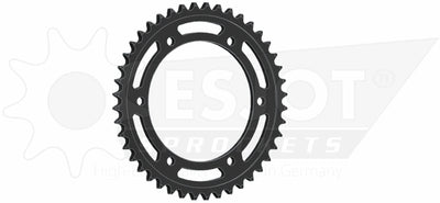 Esjot chain wheel 530 44z steel black