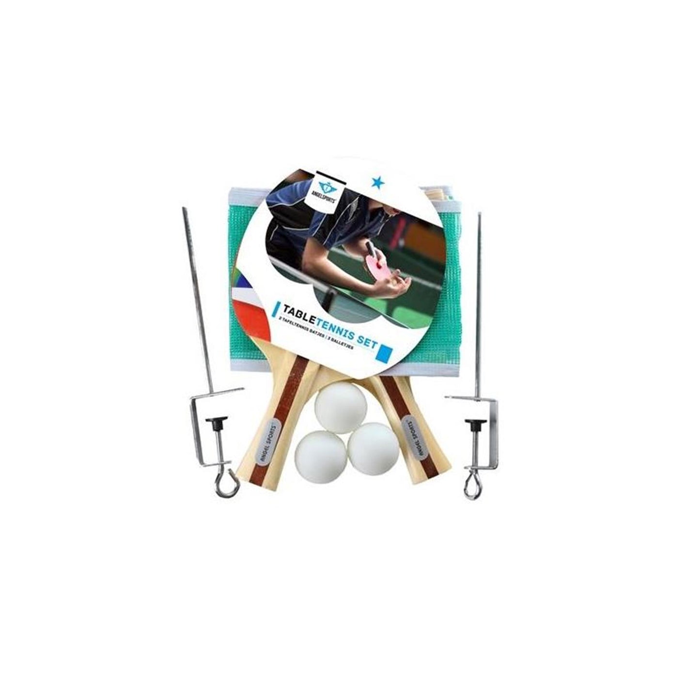 Engelhart tafeltennisset met net