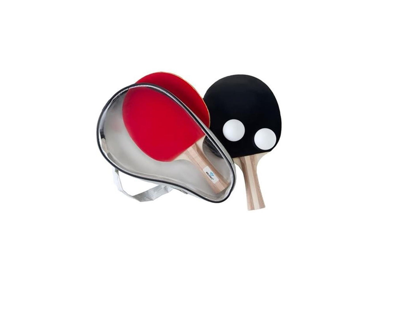 Engelhart T.T.C. Establecer un bate de 3 estrellas con 2 bolas de 40 mm de negro rojo