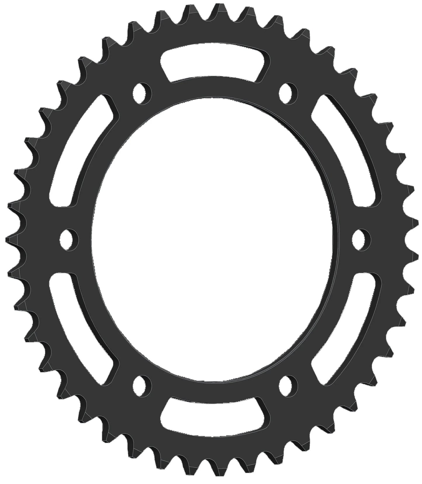 Ruota a catena Esjot 520 43Z in acciaio nero