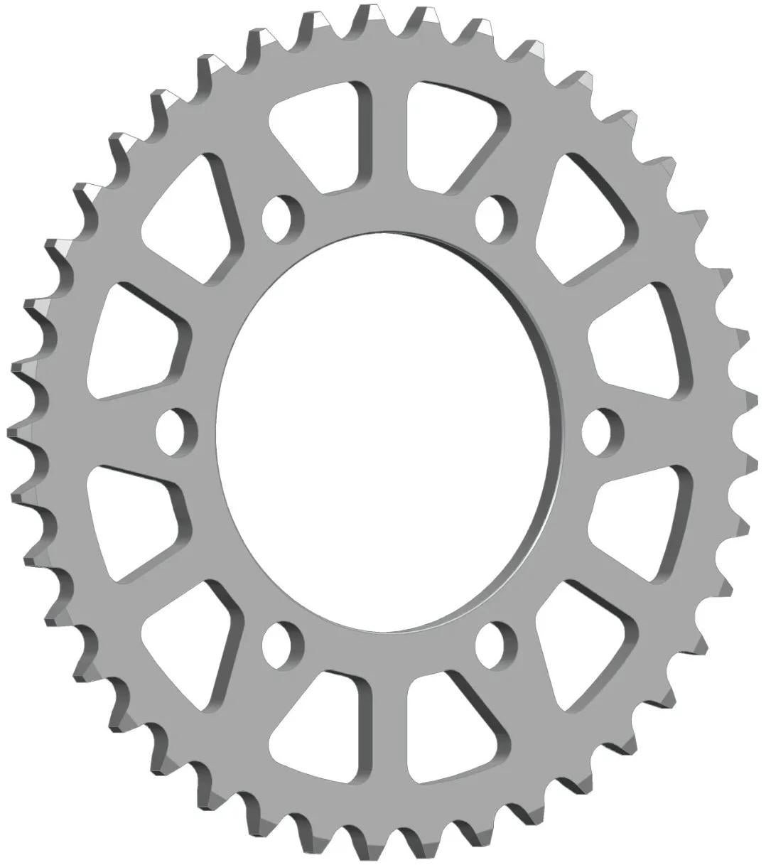 Rueda de la cadena de Esjot 525 41z de acero negro