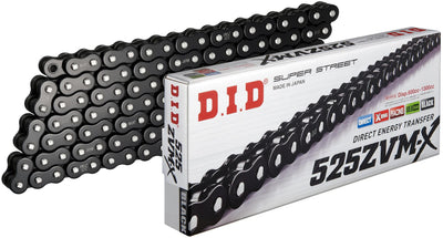D.I.D Chain ha fatto 525 ZVMX 114 N Black Raven Open