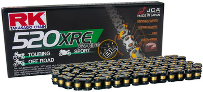 Cadena rk 520 xre 104 n negro abierto
