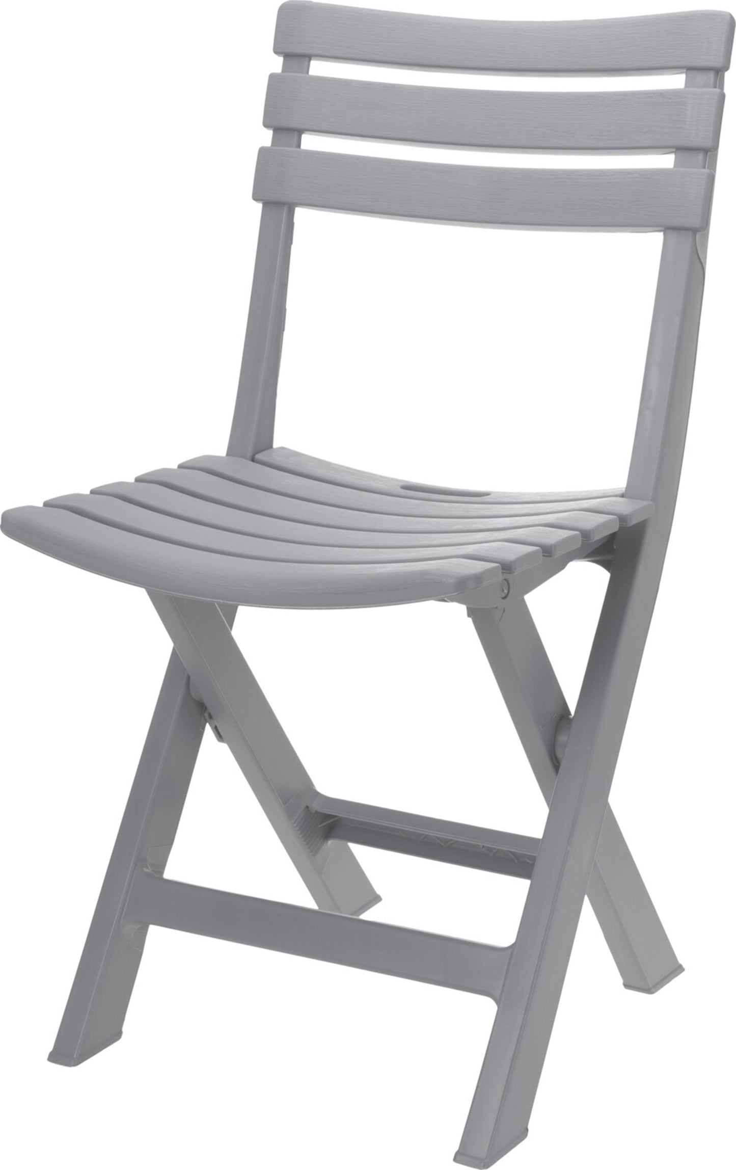Sedia pieghevole da giardino Pro Komodo plastica grigio chiaro