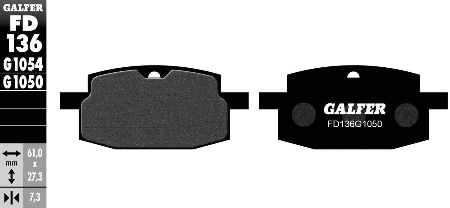 Galfer remblokken fd136 brake pad fd136 g1050