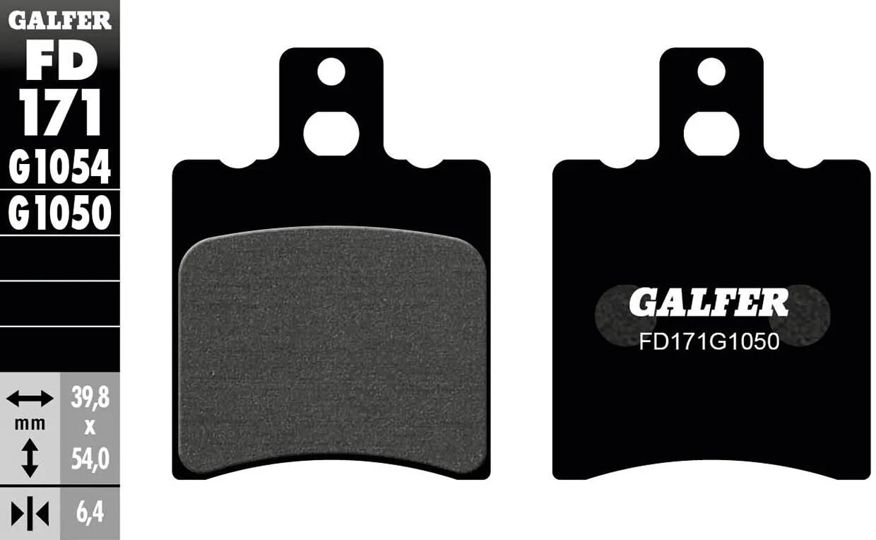 Galfer remblokken fd171 brake pad fd171 g1050 organic