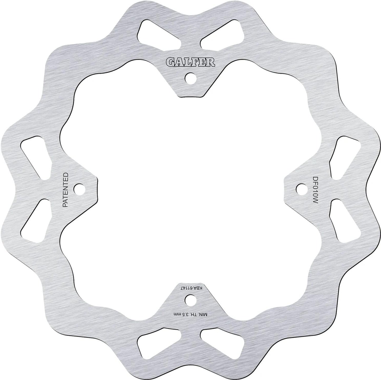 Disco freno Galfer Wave df010 rotore df010 tipo w rigido