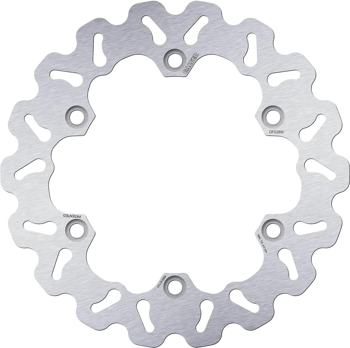 Disco freno Galfer Wave df028 rotore df028 tipo w rigido