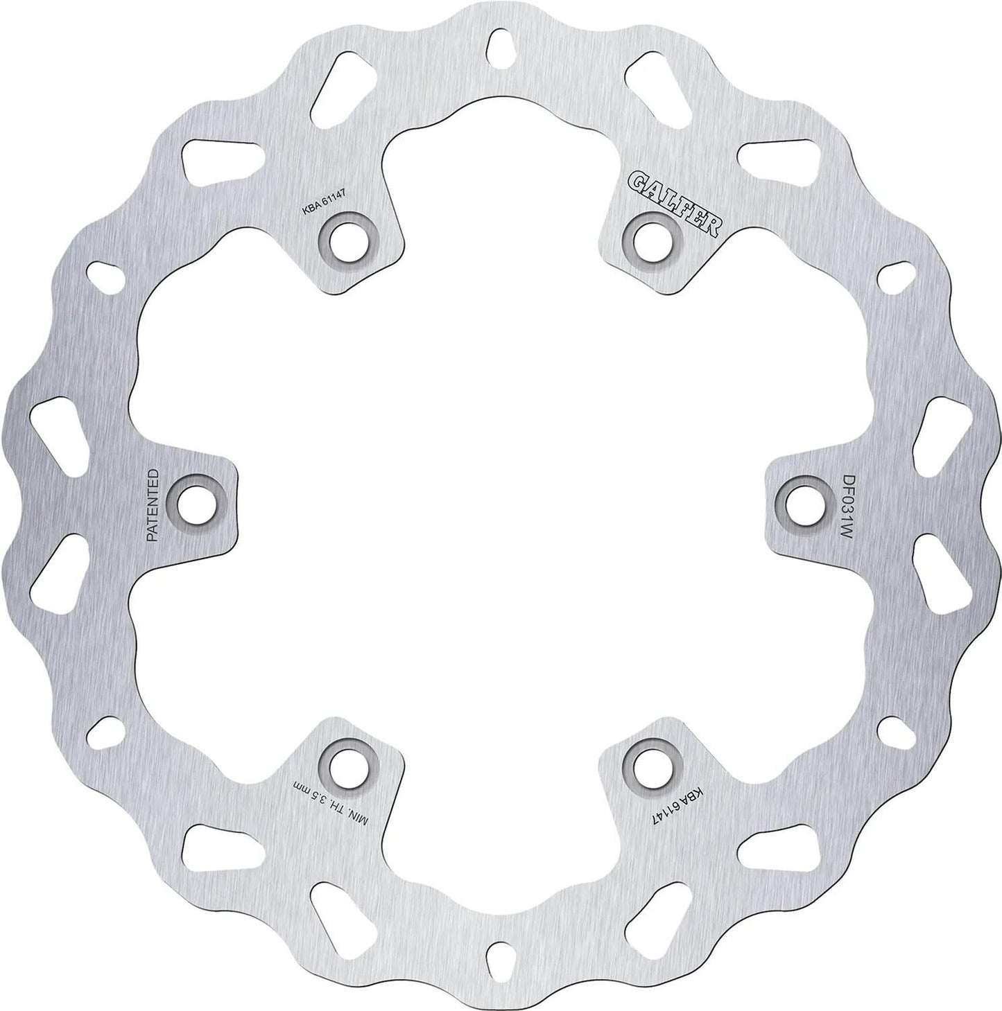 Galfer remschijf df031 rotor brake rotors starr