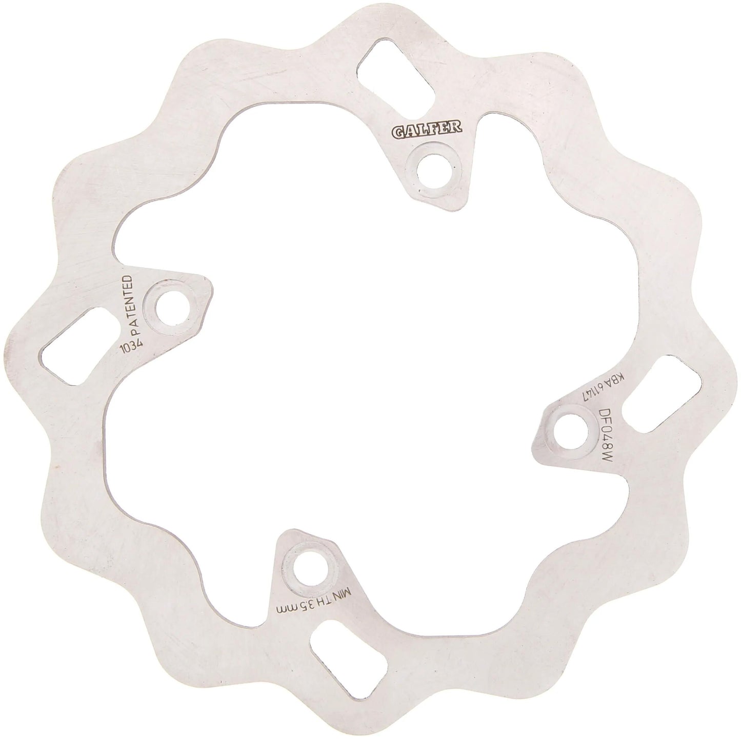 Disco freno Galfer Wave df048 rotore df048 tipo w rigido