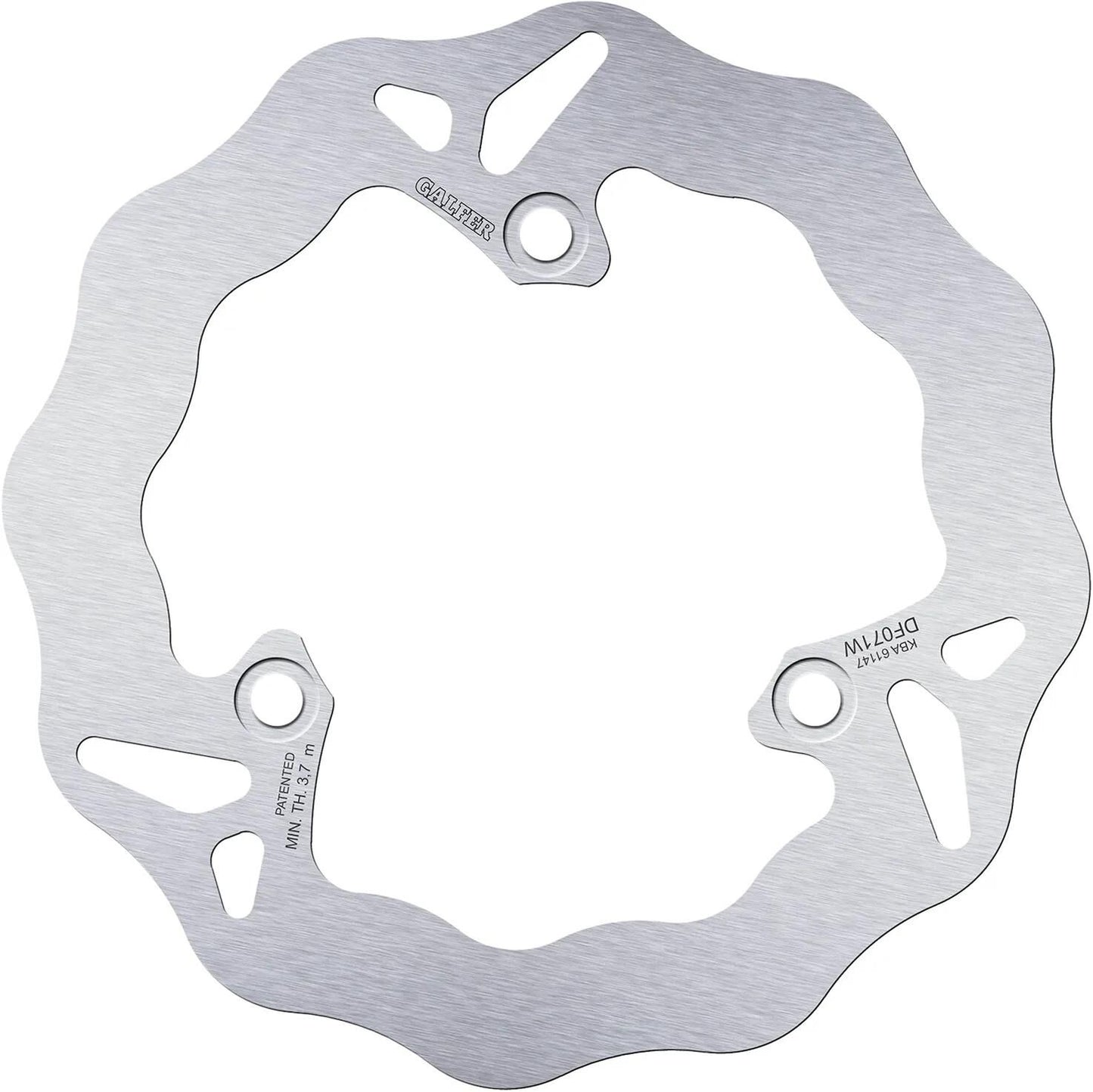 Disco freno Galfer Wave df071 rotore df071 tipo w rigido